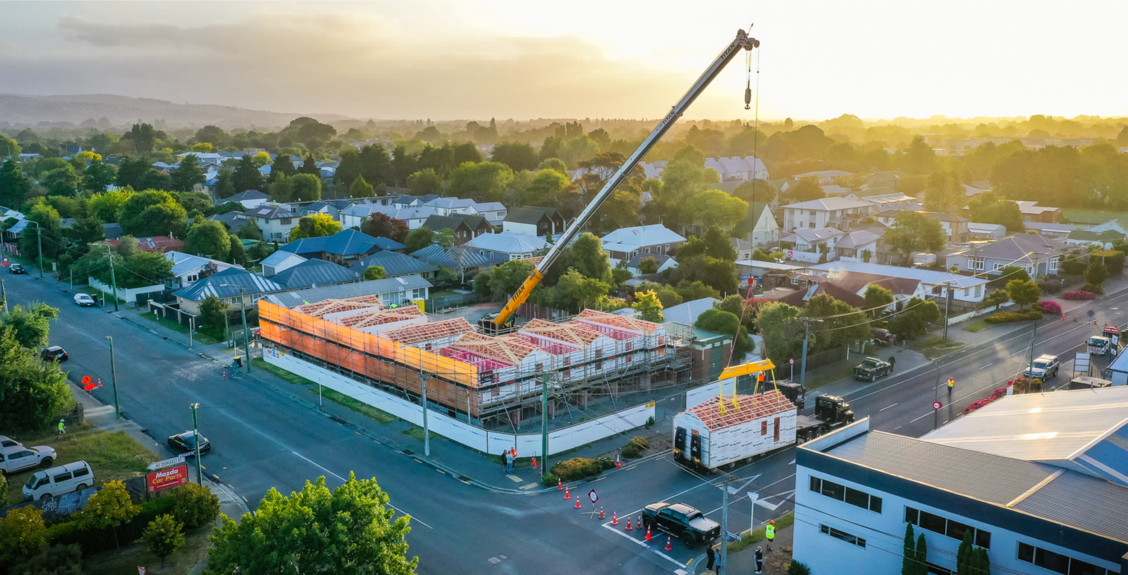 Mike Greer Commercial birdseye
